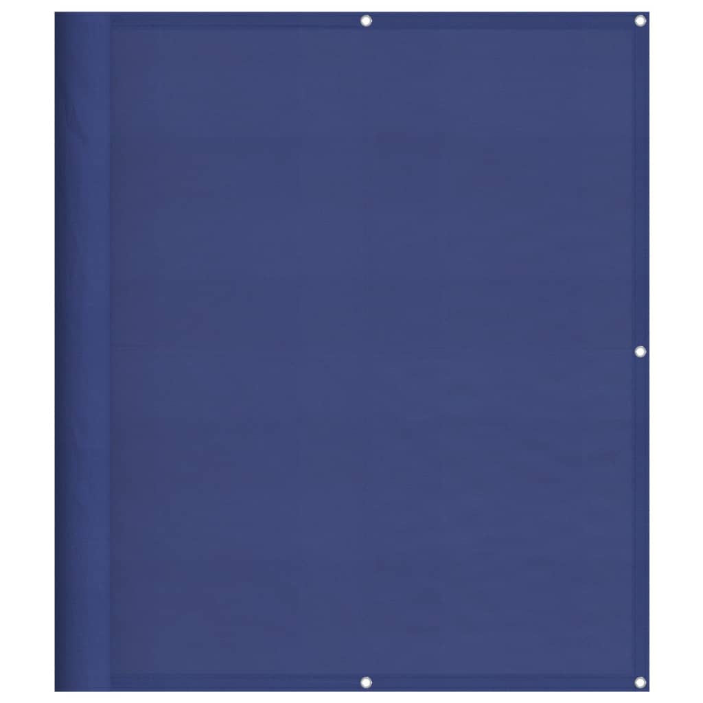 Écran de balcon Vidaxl 120x800 cm 100% Oxford Polyester Blue