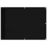 Vidaxx paravent de balcon 75x700 cm 100% polyester oxford noir
