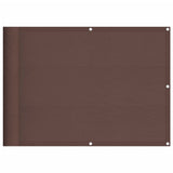 Vidaxx paravent de balcon 75x700 cm 100% polyester oxford marron