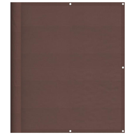 Vidaxl balkonscherm 120x700 cm 100% oxford polyester bruin