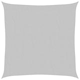 Vidaxx voile d'ombrage 2,5x2,5 m 100% polyester oxford gris clair