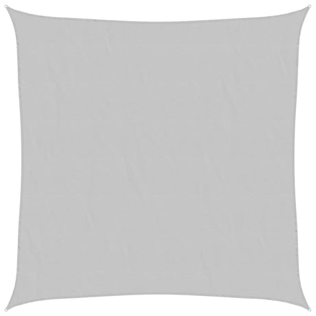 Vidaxx voile d'ombrage 2,5x2,5 m 100% polyester oxford gris clair