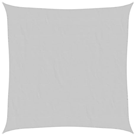Vidaxl zonnezeil 5x5 m 100% polyester oxford lichtgrijs