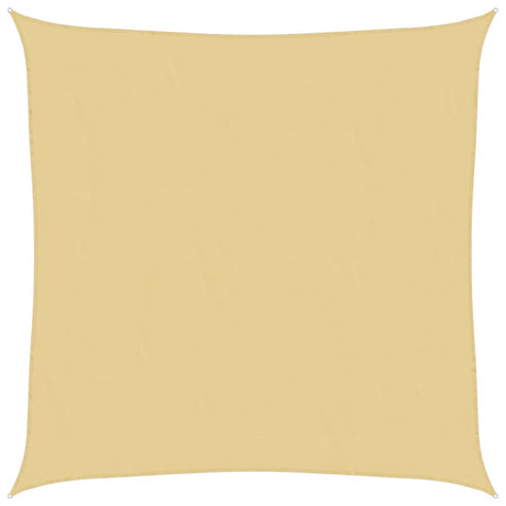 Vidaxl voile d'ombrage 2x2 m 100% polyester oxford couleur sable