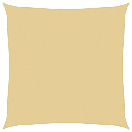 Vidaxx voile d'ombrage 3,6x3,6 m 100% polyester oxford couleur sable