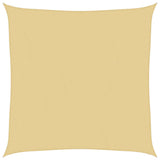 Vidaxx voile d'ombrage 4,5x4,5 m 100% polyester oxford couleur sable