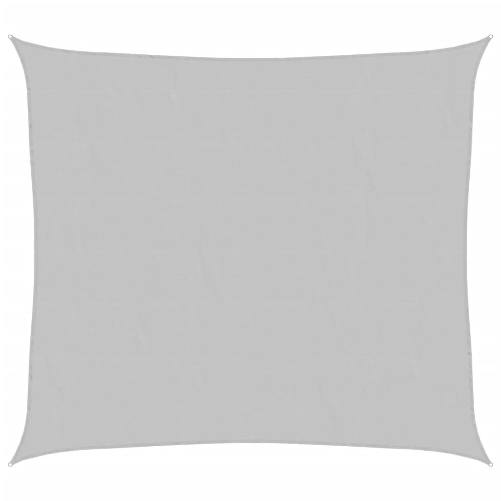 Vidaxl voile d'ombrage 3x2,5 m 100% polyester oxford gris clair