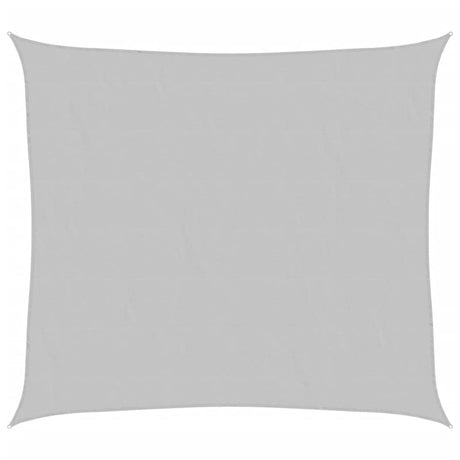 Vidaxl voile d'ombrage 3x2,5 m 100% polyester oxford gris clair