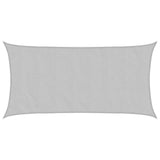 Vidaxx voile d'ombrage 4,5x2,5 m 100% polyester oxford gris clair