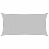 Vidaxl voile d'ombrage 6x3 m 100% polyester oxford gris clair