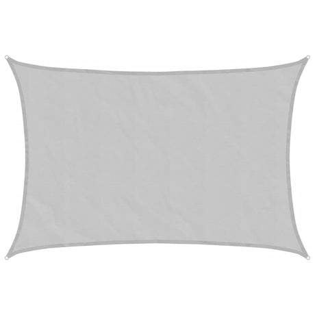 Vidaxx voile d'ombrage 4,5x3,5 m 100% polyester oxford gris clair