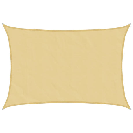 Vidaxx voile d'ombrage 2,5x2 m 100% polyester oxford couleur sable