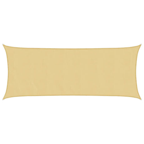 Vidaxx voile d'ombrage 4,5x2 m 100% polyester oxford couleur sable