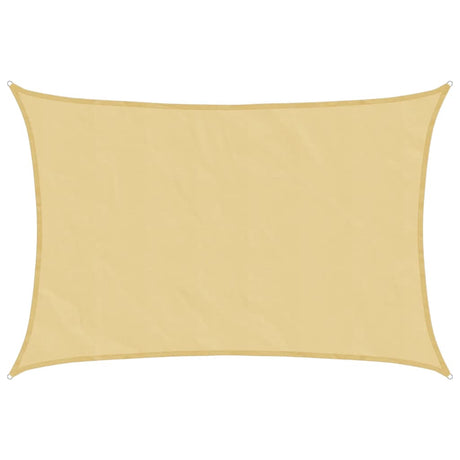 Vidaxx voile d'ombrage 4,5x3,5 m 100% polyester oxford couleur sable