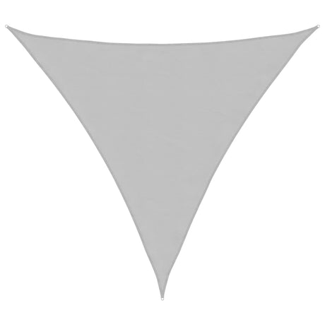 Vidaxx voile d'ombrage 3,6x3,6x3,6 m 100% polyester oxford gris clair