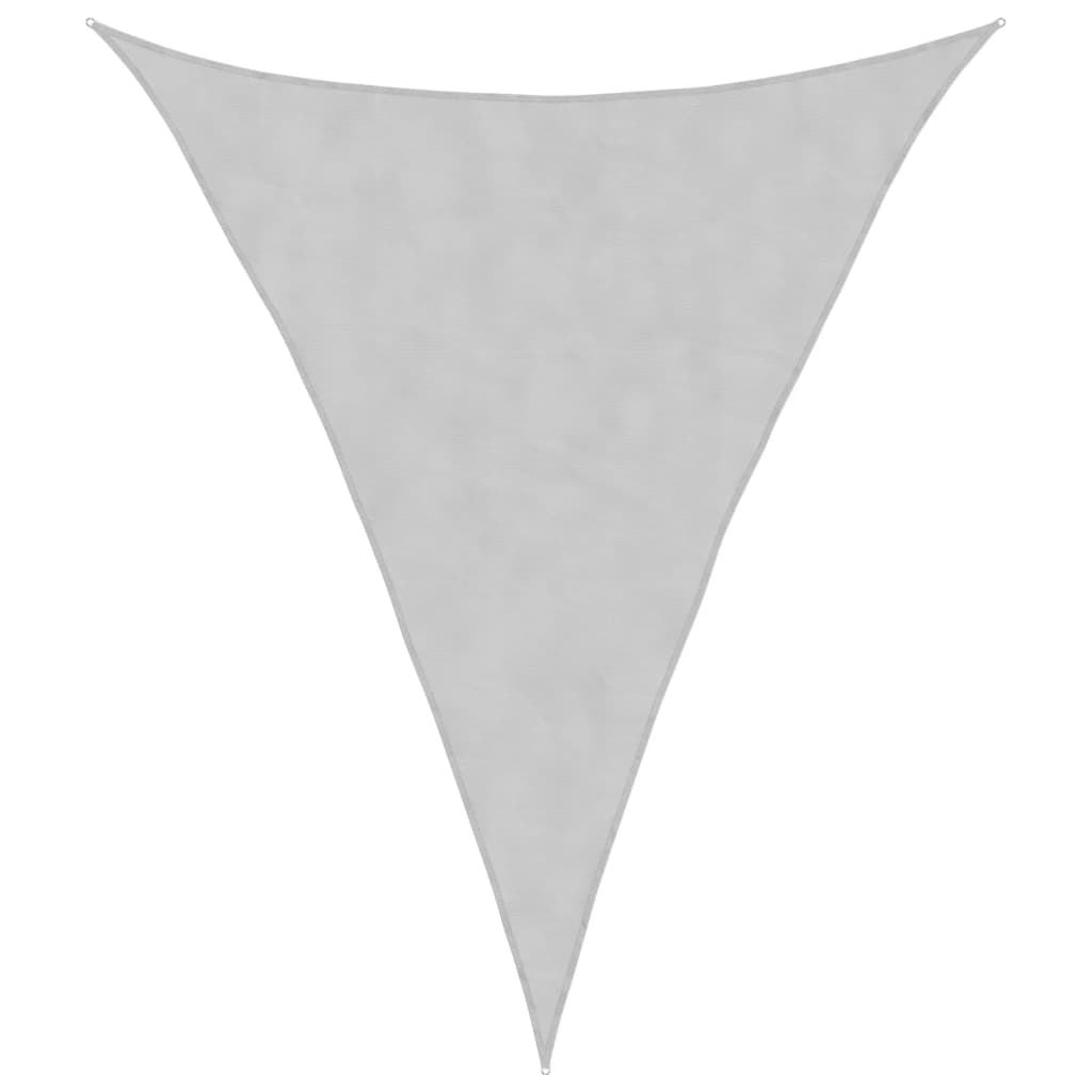 Vidaxx voile d'ombrage 4x5x5 m 100% polyester oxford gris clair