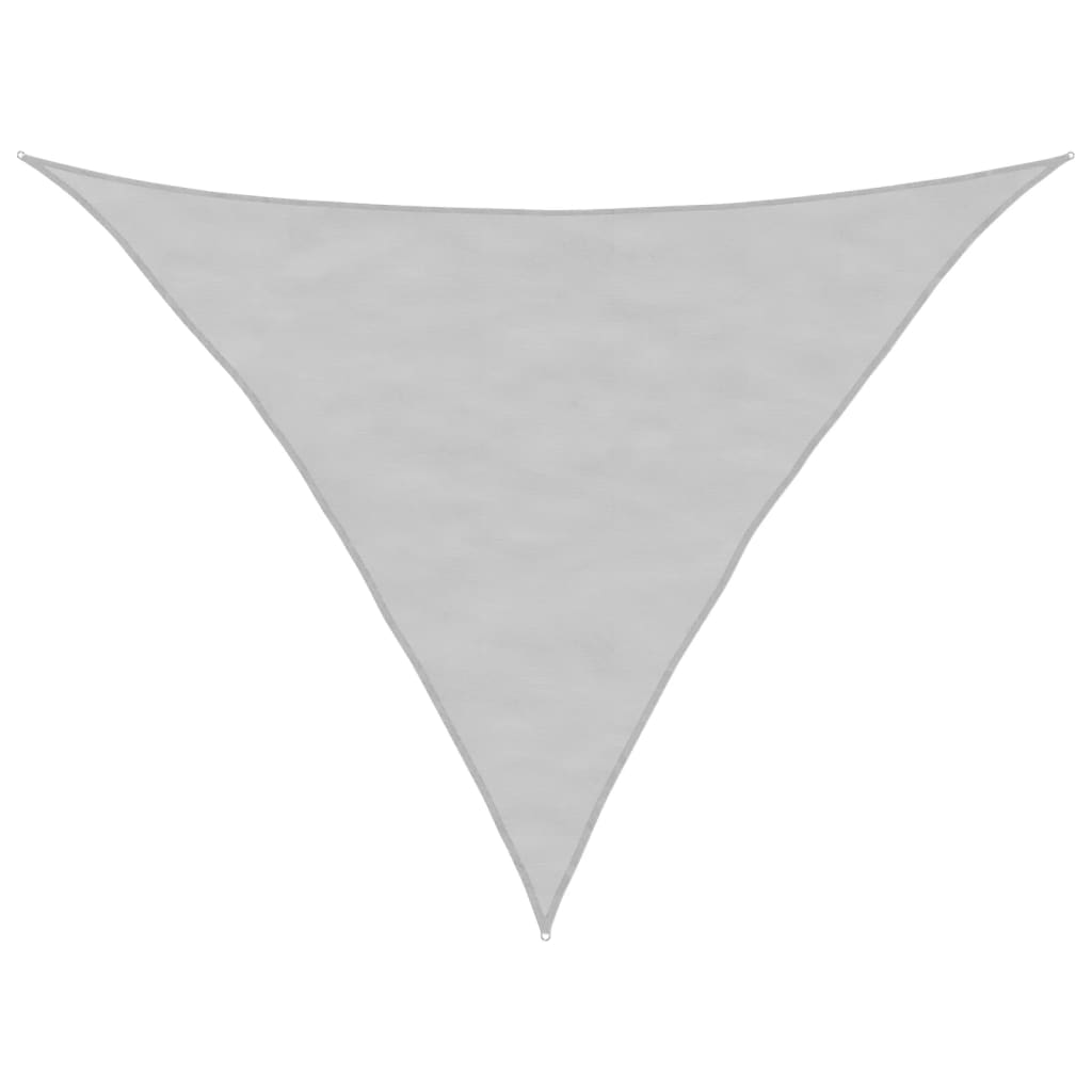 Vidaxx voile d'ombrage 5x5x6 m 100% polyester oxford gris clair
