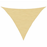 Vidaxx voile d'ombrage 2,5x2,5x3,5 m 100% polyester oxford couleur sable