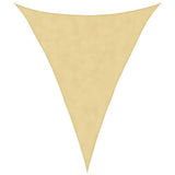 Vidaxx voile d'ombrage 3x4x4 m 100% polyester oxford couleur sable