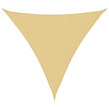 Vidaxx voile d'ombrage 4,5x4,5x4,5 m 100% polyester oxford couleur sable