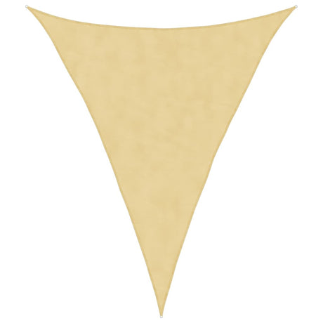 Vidaxx voile d'ombrage 4x5x5 m 100% polyester oxford couleur sable