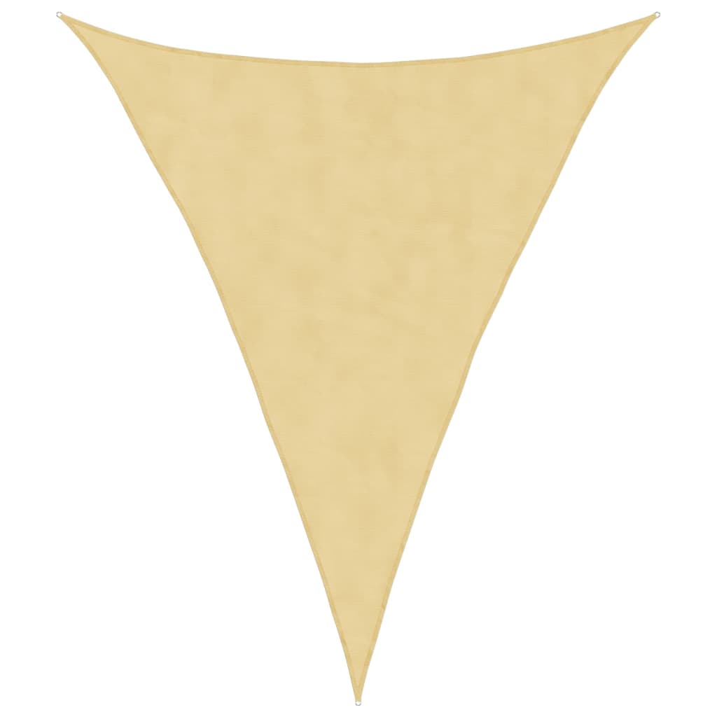 Vidaxx voile d'ombrage 4x5x5 m 100% polyester oxford couleur sable