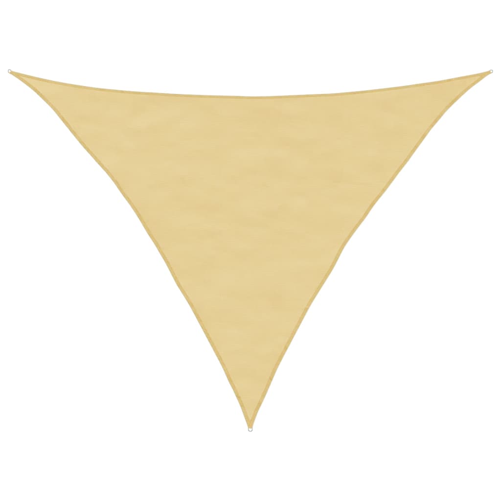 Vidaxx voile d'ombrage 5x5x6 m 100% polyester oxford couleur sable