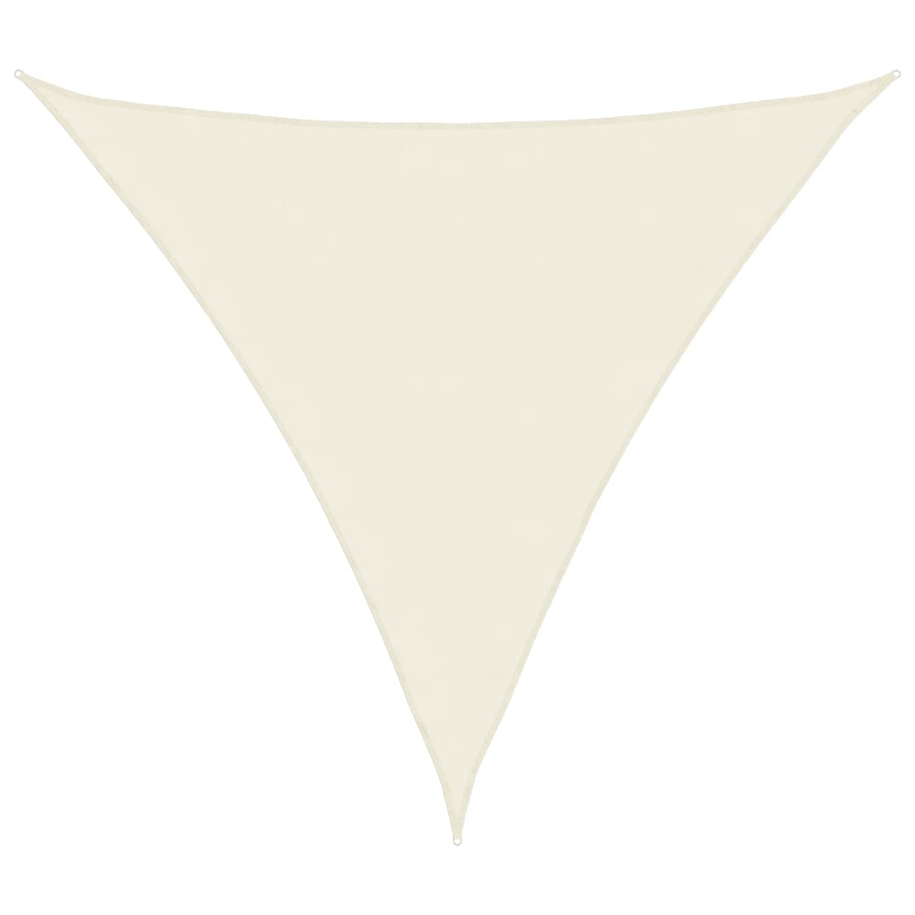 Vidaxx voile d'ombrage 2x2x2 m 100% polyester oxford couleur crème