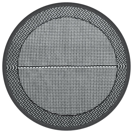 Vidaxx tapis d'extérieur arakil ø120 cm pp gris