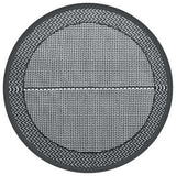 Vidaxx tapis d'extérieur arakil ø160 cm polypropylène gris