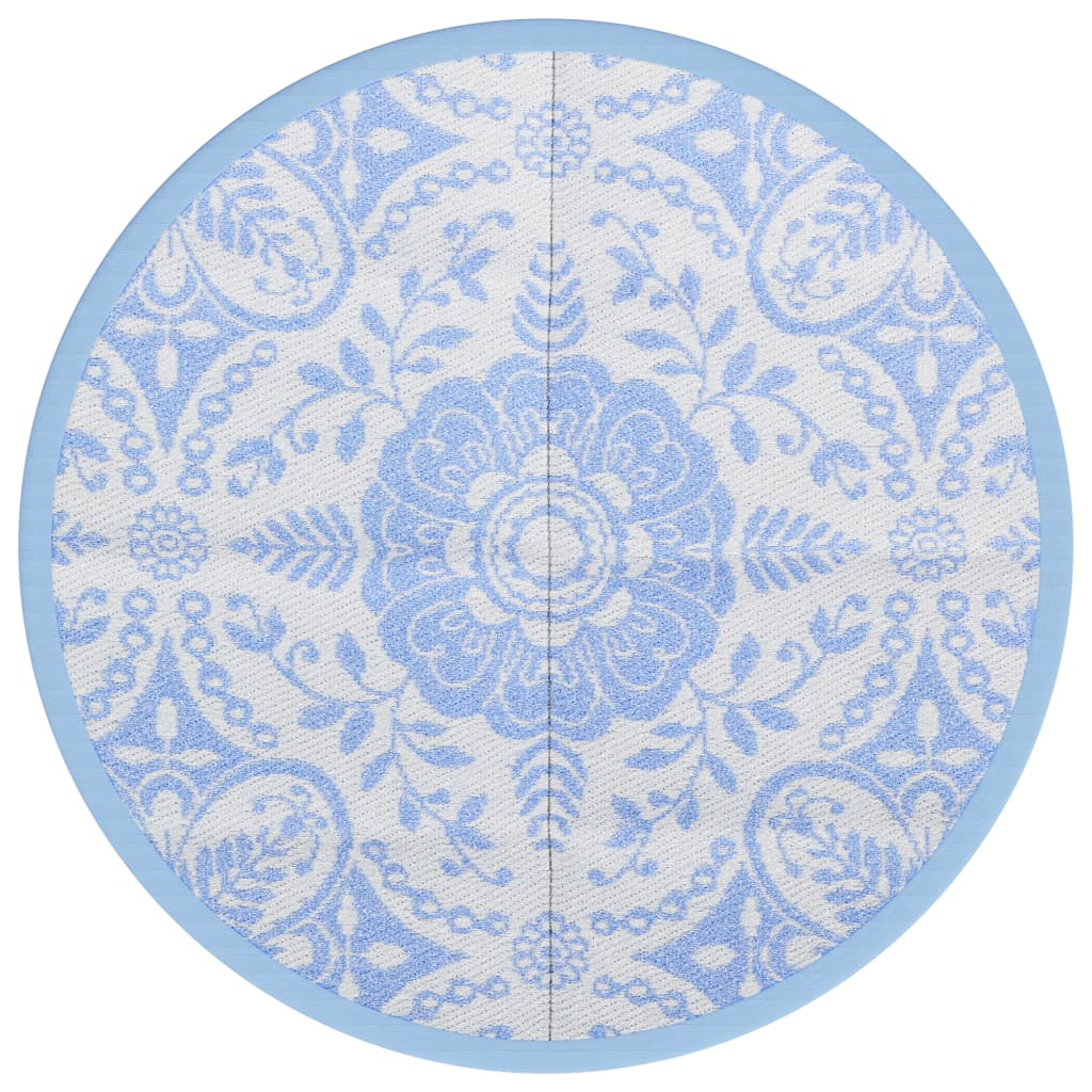 Vidaxl outside rug arakil Ø200 cm polypropene baby blue