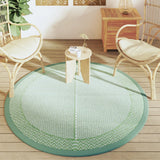 Vidaxx tapis d'extérieur arakil ø160 cm polypropylène vert