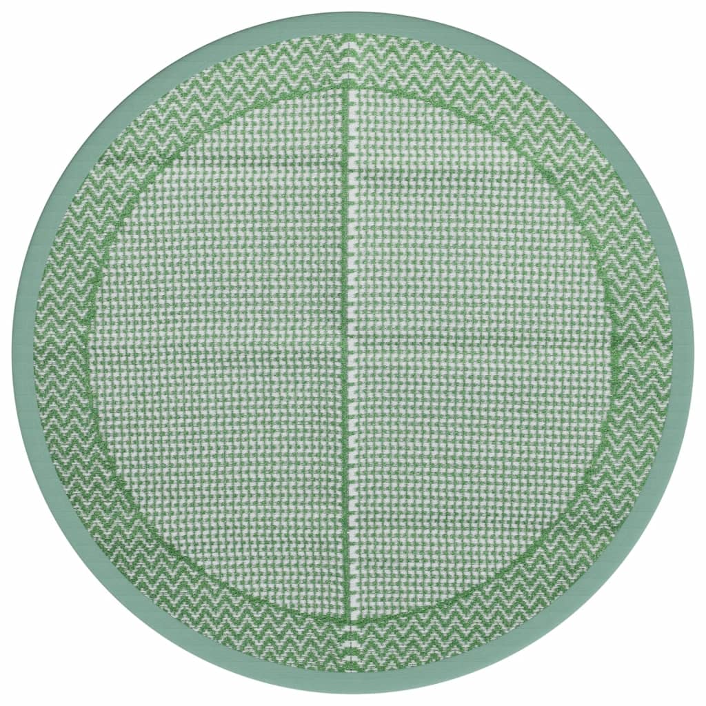 Vidaxx tapis d'extérieur arakil ø 200 cm polypropylène vert