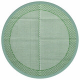 Vidaxx tapis d'extérieur arakil ø 200 cm polypropylène vert