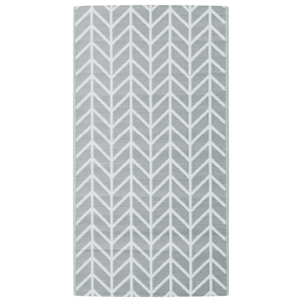 Vidaxl Eutside Rug Arakil 80x150 cm Pp Grey