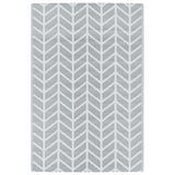 Vidaxl outside rug Arakil 120x180 cm pp gray