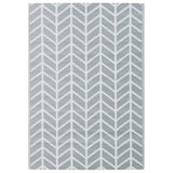 Vidaxx tapis d'extérieur arakil 160x230 cm pp gris