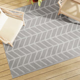 Vidaxx tapis d'extérieur arakil 160x230 cm pp gris