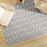 Vidaxl ausserhalb rug arakil 160x230 cm pp gro