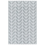 VidaXL outside rug arakil 190x290 cm pp gray