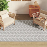 Vidaxx tapis d'extérieur arakil 140x200 cm pp gris