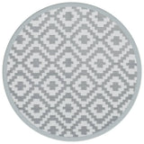 Vidaxx tapis d'extérieur arakil ø160 cm polypropylène gris
