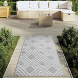 Vidaxl Eutside Rug Arakil 80x150 cm Pp Grey