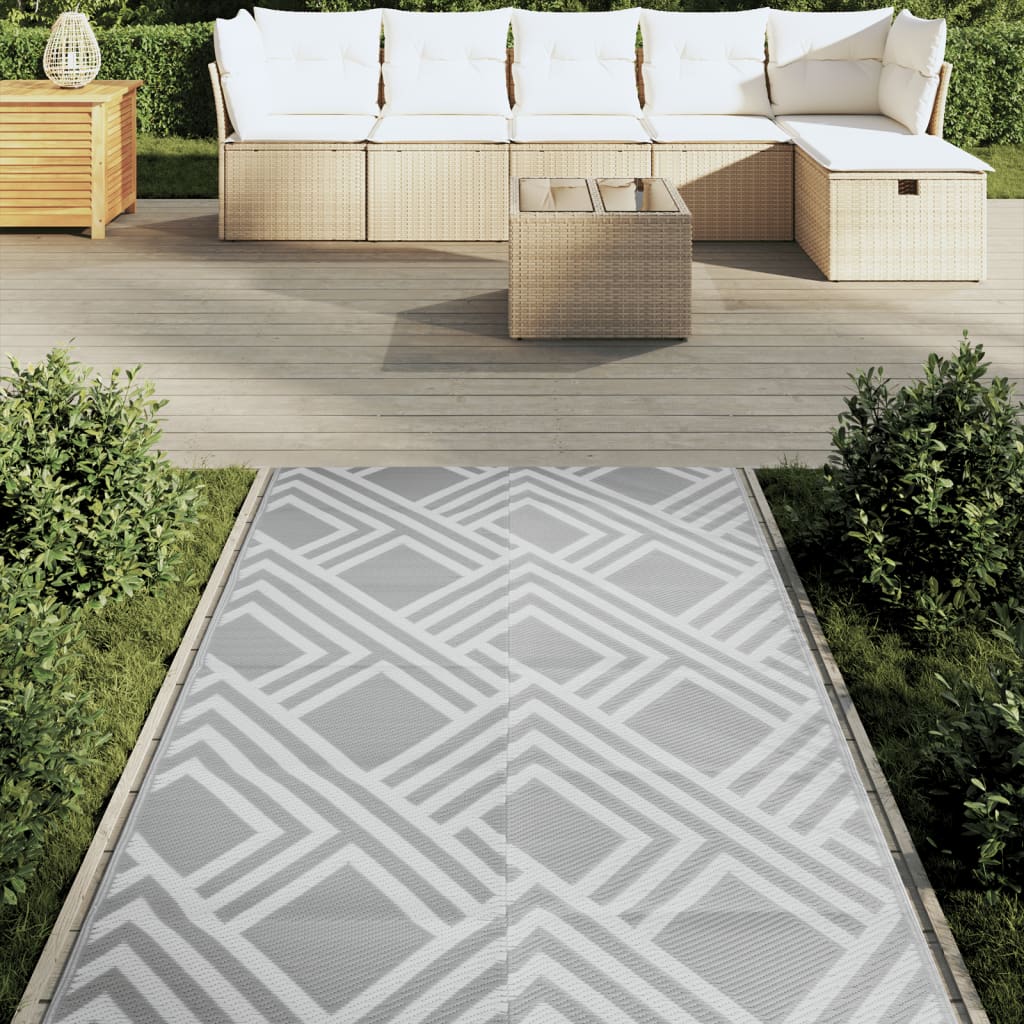 Vidaxx tapis d'extérieur arakil 120x180 cm pp gris