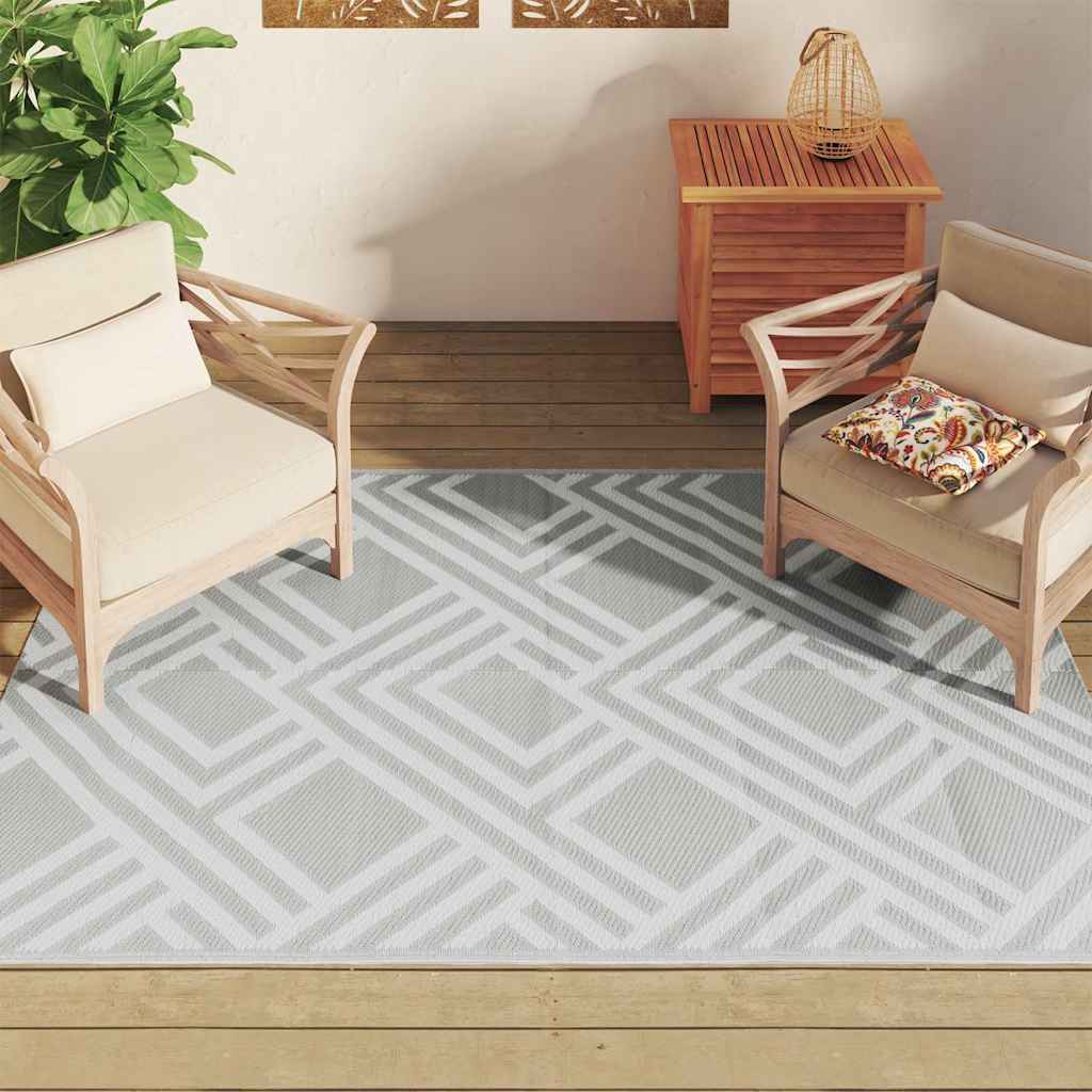 Vidaxx tapis d'extérieur arakil 140x200 cm pp gris