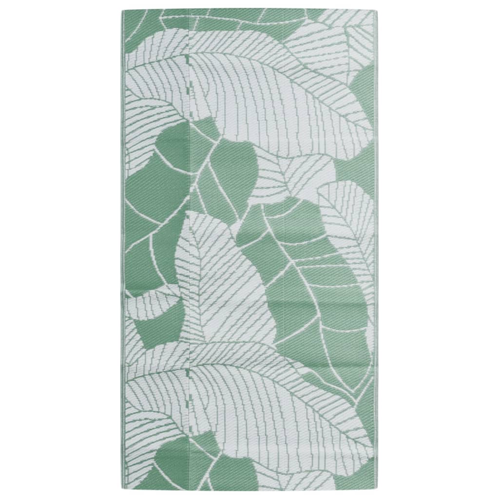 Vidaxl outside rug Aakil 80x150 cm Polypropene green