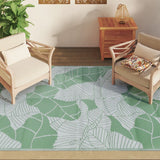 Vidaxl ausserhalb rug arakil 160x230 cm PP Green