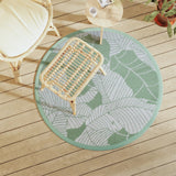 Vidaxx tapis d'extérieur arakil ø120 cm polypropylène vert
