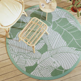 Vidaxx tapis d'extérieur arakil ø160 cm polypropylène vert