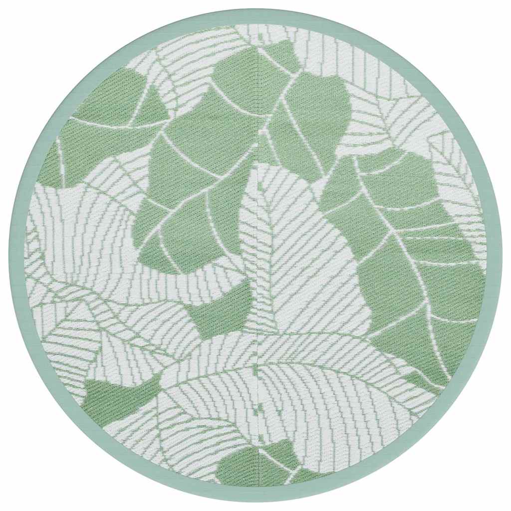 Vidaxx tapis d'extérieur arakil ø 200 cm polypropylène vert